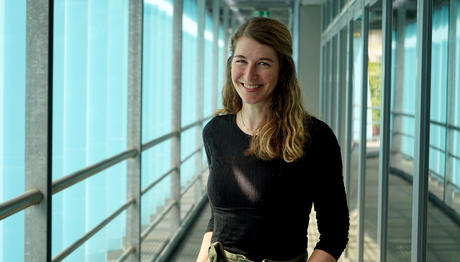 Serina Robinson receives the ERC Starting Grant (Photo: Eawag, Leonardo Biasio). Serina Robinson receives the ERC Starting Grant (Photo: Eawag, Leonardo Biasio).