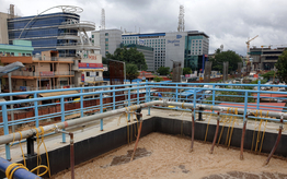 Dezentrale Wasserwiederverwendungsanlage in einem Krankenhaus in Bengaluru (Foto: Johan Miörner)