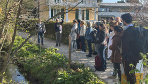 Excursion during the workshop on urban development and biodiversity with experts from cantons and municipalities. (Photo: Tural Aliyev) Excursion during the workshop on urban development and biodiversity with experts from cantons and municipalities. (Photo: Tural Aliyev)